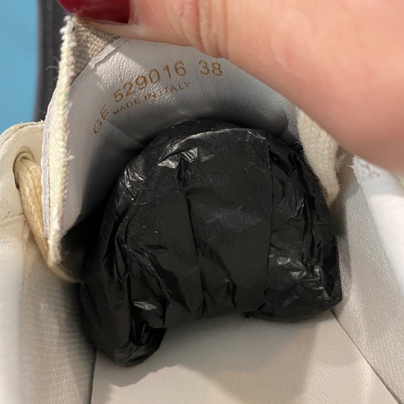 SAINT LAURENT SL06 COURT CANVAS SIGNATURE SNEAKER - Picture 6 of 6